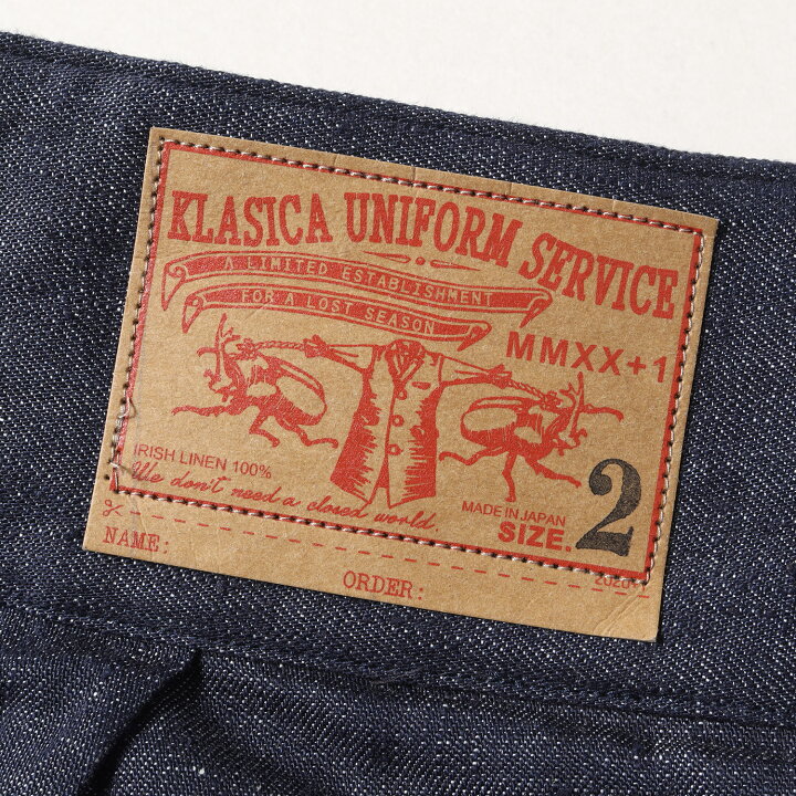 楽天市場】KLASICA クラシカ パンツ サイズ:2 21SS ツータック アイ 