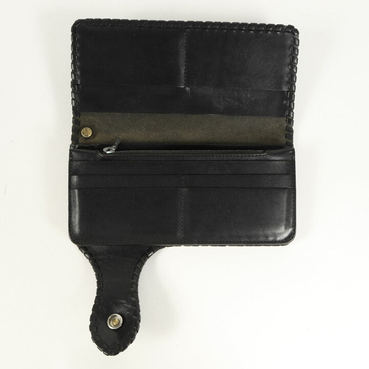 楽天市場】BACK BONE バックボーン コンチョ レザー ロング ウォレット  