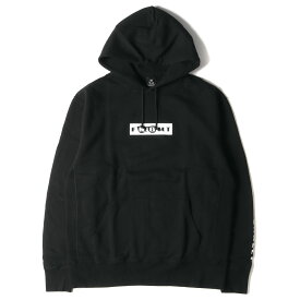 OAKLEY オークリー パーカー サイズ:L 23SS fragment design フラグメント コラボ ボックスロゴ スウェット HOODIE BOX LOGO ブラック 黒 トップス フーディー 【メンズ】【K4063】