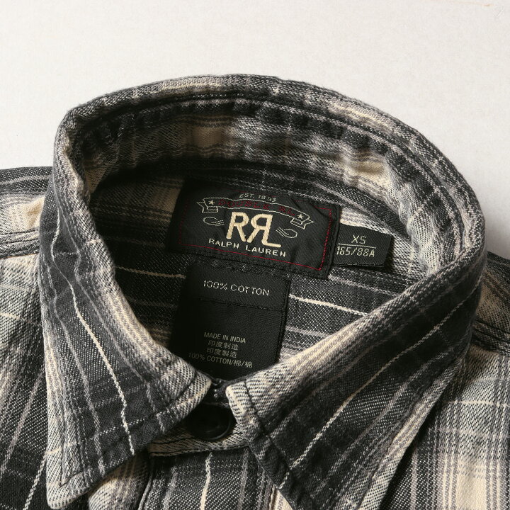 楽天市場】RRL ダブルアールエル シャツ サイズ:XS オンブレチェック 