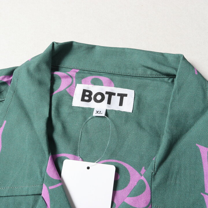 楽天市場】BoTT ボット シャツ サイズ:XL 22SS 陰陽 ブランドロゴ 総柄 