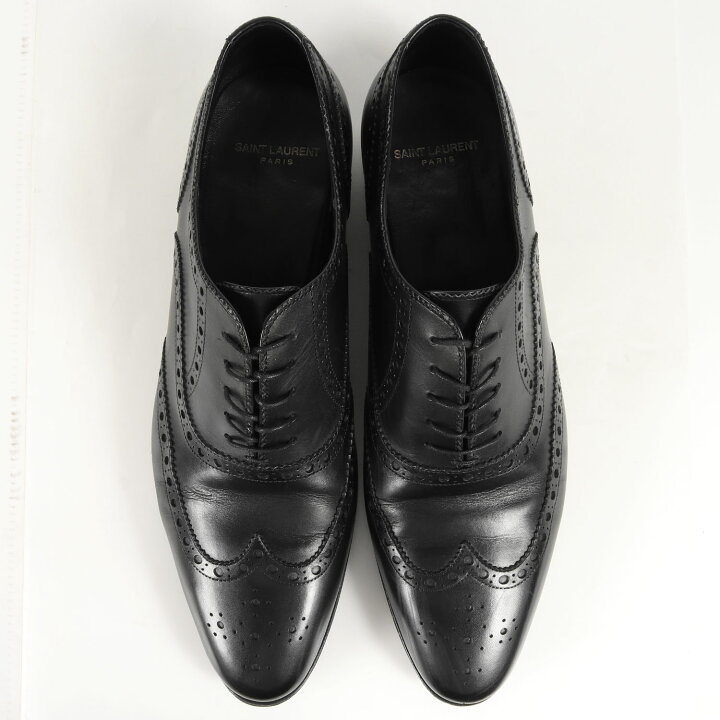 楽天市場】SAINT LAURENT PARIS ドレスシューズ サイズ:27.0cm サン 
