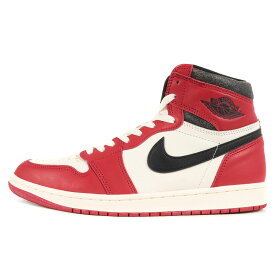 NIKE ナイキ サイズ:28.0cm AIR JORDAN 1 RETRO HIGH OG CHICAGO LOST AND FOUND DZ5485-612 2022年 エアジョーダン1 レトロ ハイ シカゴ ロスト アンド ファウンド バーシティーレッド ブラック US10 ハイカット スニーカー 【メンズ】【中古】【美品】【K3769】