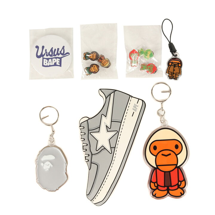 楽天市場】A BATHING APE ア ベイシング エイプ 小物 6点セット 缶 
