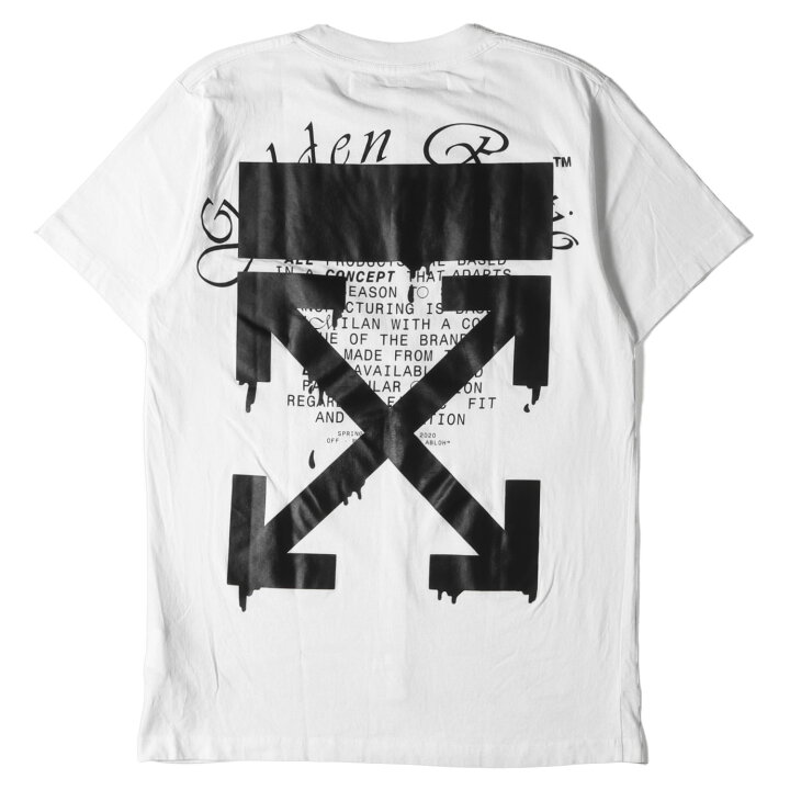 楽天市場】OFF-WHITE オフホワイト Tシャツ サイズ:L 20SS ドリップ 