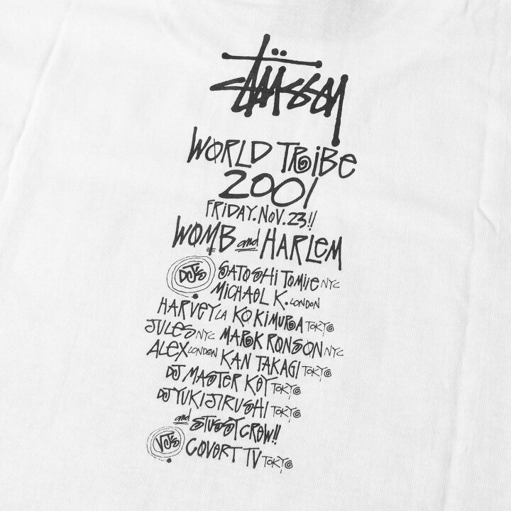 楽天市場】STUSSY ステューシー Tシャツ サイズ:L WORLD TRIBE 2001 