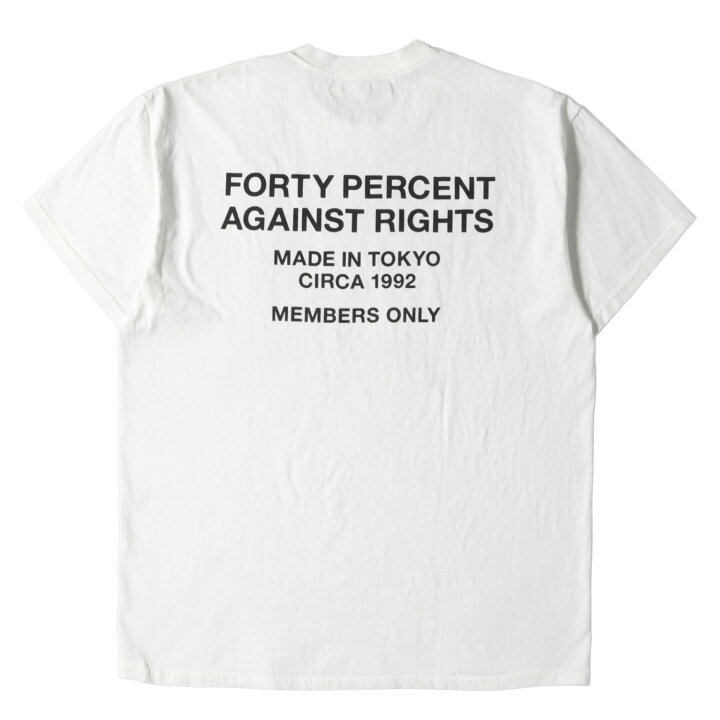 楽天市場】FPAR / FORTY PERCENTS AGAINST RIGHTS フォーティー 