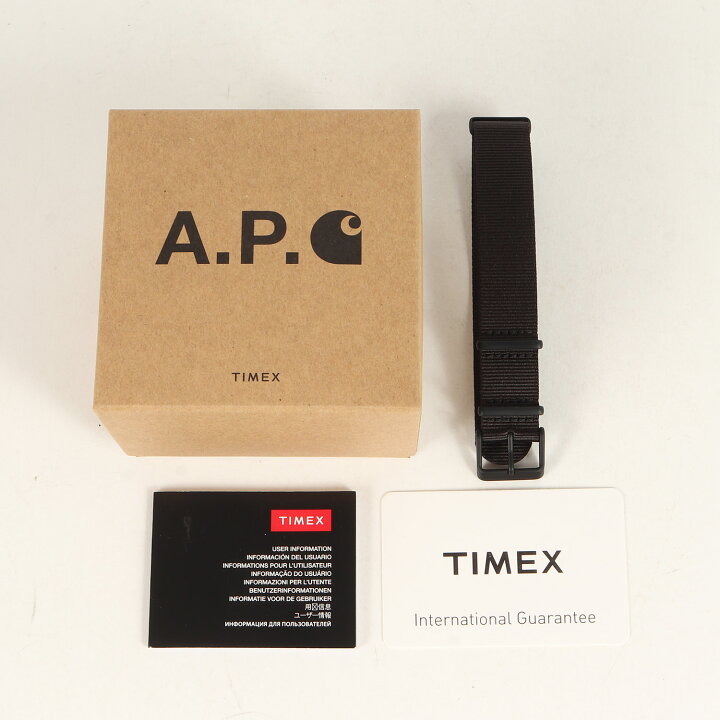 楽天市場】A.P.C. アーペーセー 20SS Carhartt WIP TIMEX 腕時計 
