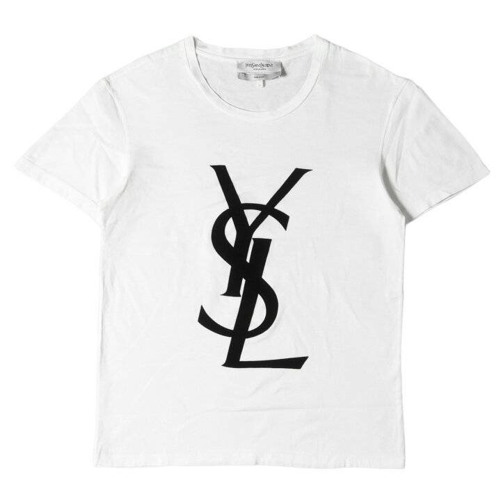 楽天市場】Yves Saint Laurent イヴサンローラン Tシャツ サイズ:M YSL 
