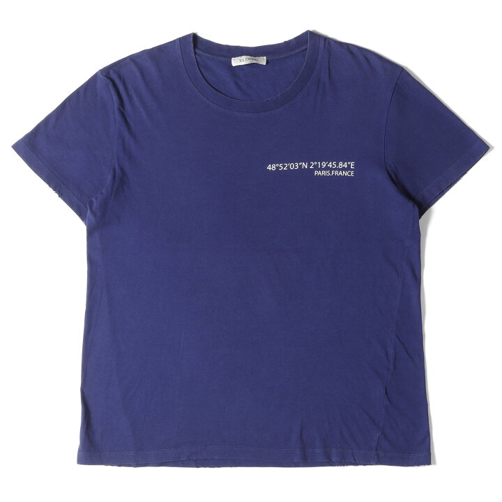 楽天市場】VALENTINO ヴァレンティノ Tシャツ サイズ:S ダメージ加工 