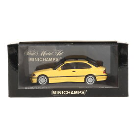 面白部品創庫別注 ミニチャンプス 3シリーズ クーペ MINICHAMPS 1/43 BMW M3 E36 Dakar Yellow 限定車 ミニカー モデルカー ダークイエロー【中古】【K4076】