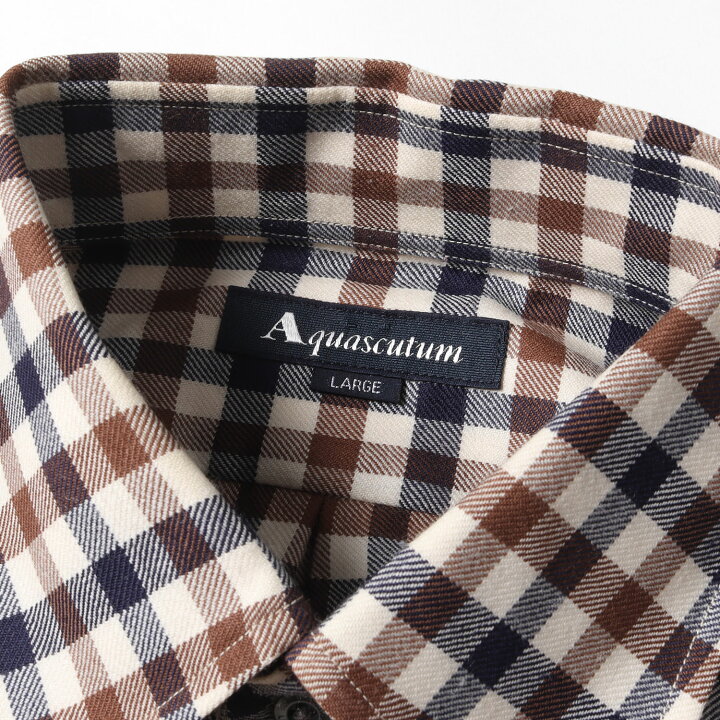 楽天市場】Aquascutum アクアスキュータム シャツ サイズ:L クラブ 