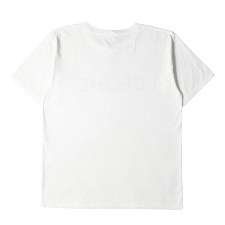 楽天市場】CELINE セリーヌ Tシャツ サイズ:L ロゴ プリント コットン 