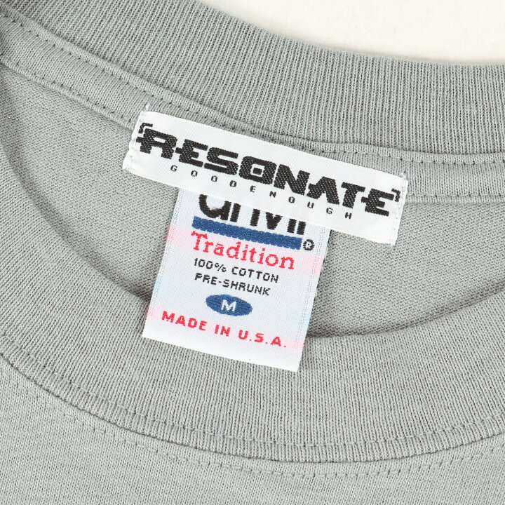 楽天市場】RESONATE GOODENOUGH リゾネイト グッドイナフ Tシャツ 