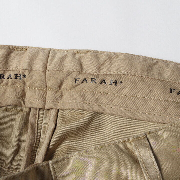 楽天市場】FARAH ファーラー パンツ サイズ:32 22AW ワンタック ワイド 