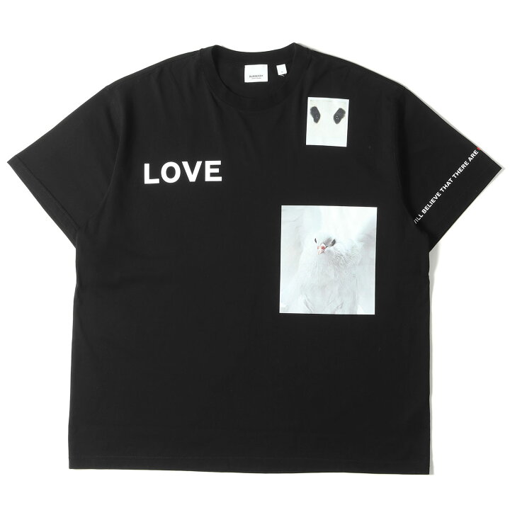 楽天市場】BURBERRY バーバリー Tシャツ サイズ:M LOVE フォト 