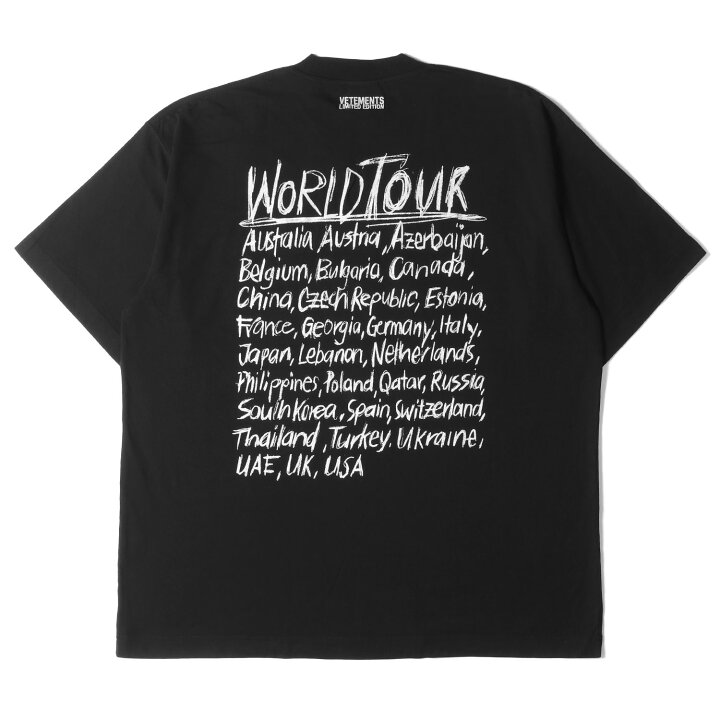 楽天市場】VETEMENTS ヴェトモン Tシャツ サイズ:XS 22SS ワールド 