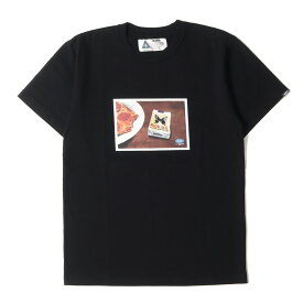 CHALLENGER チャレンジャー Tシャツ サイズ:S 23SS シガレットイラスト グラフィック クルーネック 半袖 Tシャツ BACKTAIL TEE ブラック 黒 トップス カットソー【メンズ】【K4035】