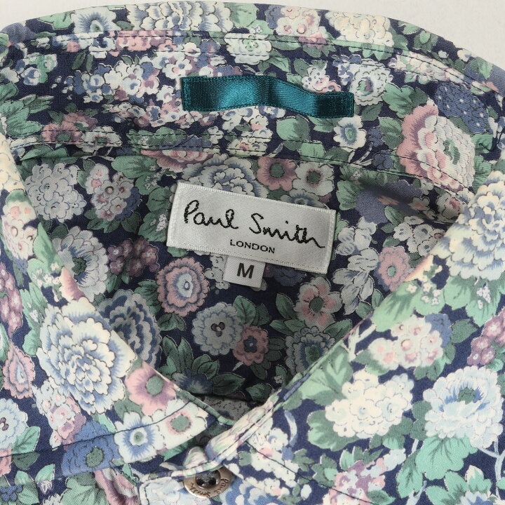 楽天市場】Paul Smith ポールスミス シャツ サイズ:M フローラル 