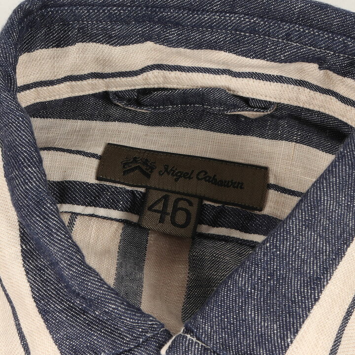 楽天市場】Nigel Cabourn ナイジェルケーボン シャツ サイズ:46 マルチ 