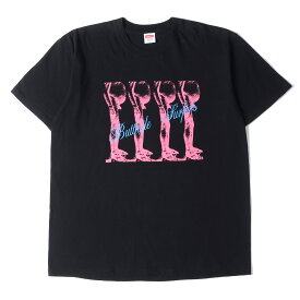 Supreme シュプリーム Tシャツ サイズ:L Butthole Surfers バットホール・サーファーズ コラボ アルバムデザイン Tシャツ(Tee) 半袖 クルーネック ブラック 黒 トップス カットソー カジュアル【メンズ】【中古】【美品】【K3835】
