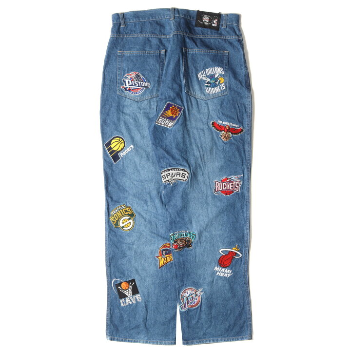 楽天市場】90s UNK アンク NBA オールスターロゴ バギー デニムパンツ  