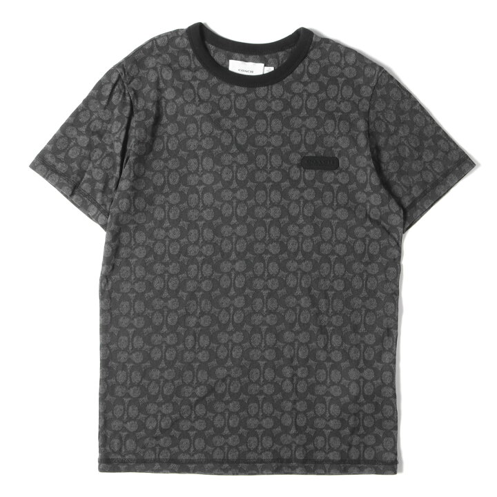 楽天市場】COACH コーチ Tシャツ サイズ:XS シグネチャー ロゴ 総柄 