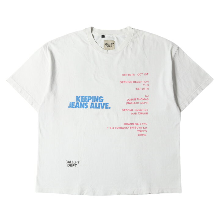 楽天市場】GALLERY DEPT. ギャラリーデプト Tシャツ サイズ:XL KEEPING 