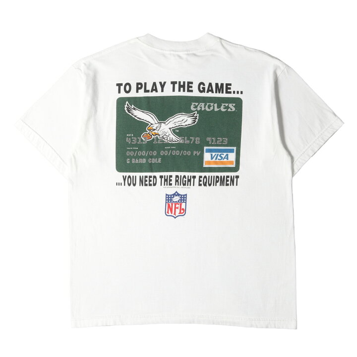 楽天市場】90s MBNA AMERICA × NFL EAGLES VISAカード 