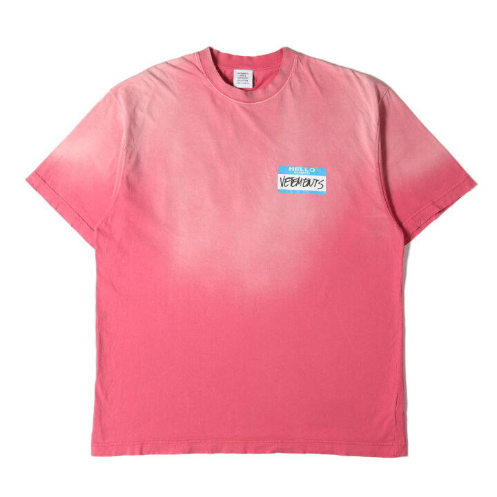 楽天市場】VETEMENTS ヴェトモン Tシャツ サイズ:XS 22SS フェード加工  