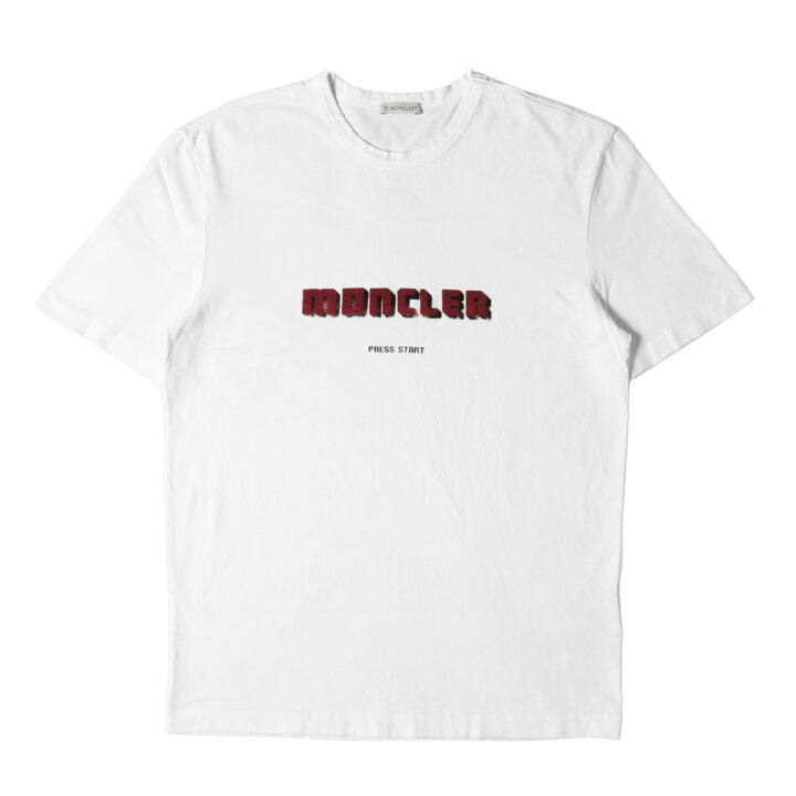 楽天市場】MONCLER モンクレール Tシャツ サイズ:M フロッキー ベロア 