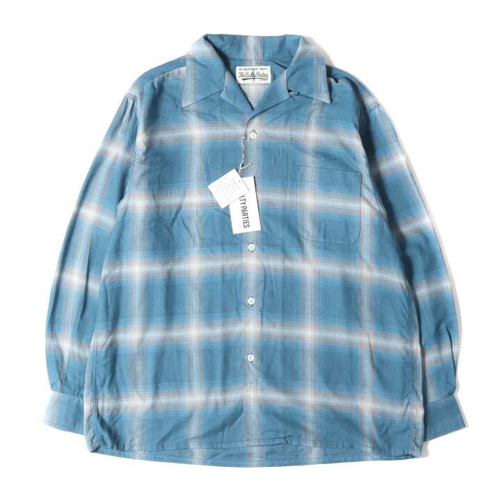 楽天市場】WACKO MARIA ワコマリア シャツ サイズ:L 22AW オンブレ  