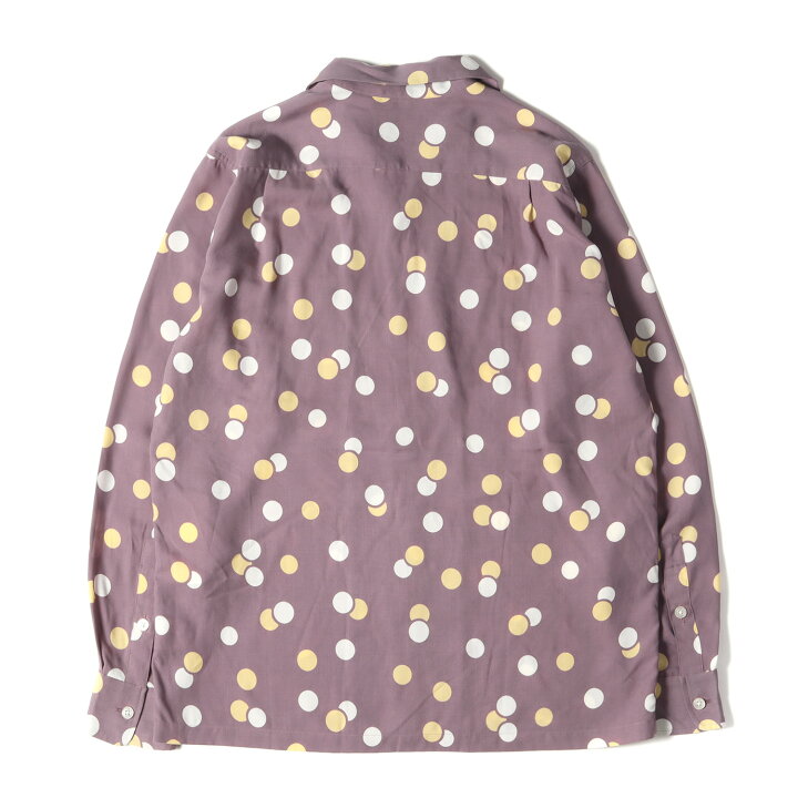 楽天市場】WACKO MARIA ワコマリア シャツ サイズ:M ドット 柄 長袖  