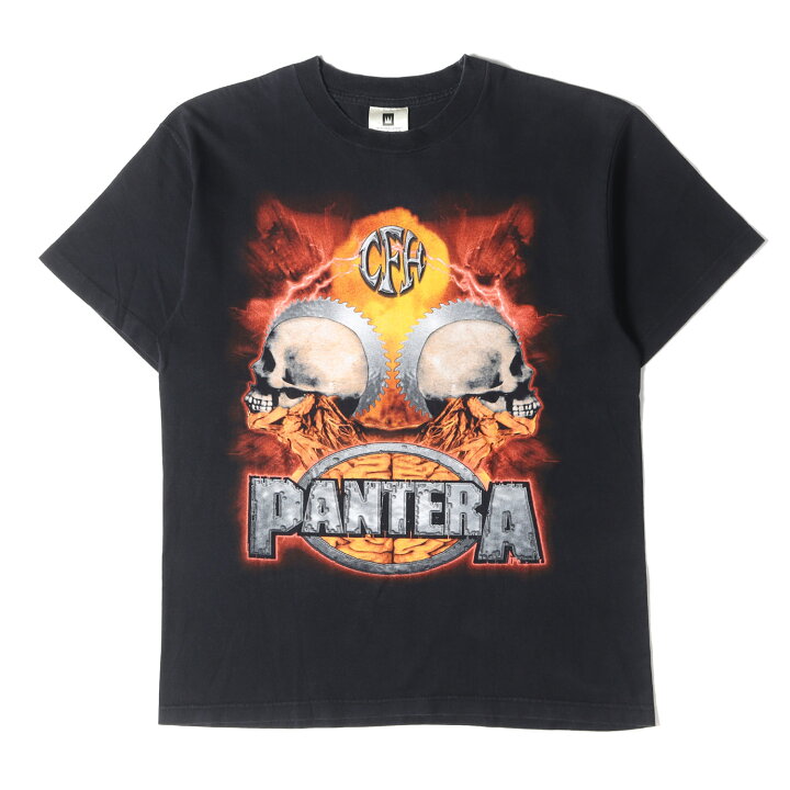 pantera ビンテージ tシャツ L パンテラ メタル 古着 黒 - メルカリ｜T 