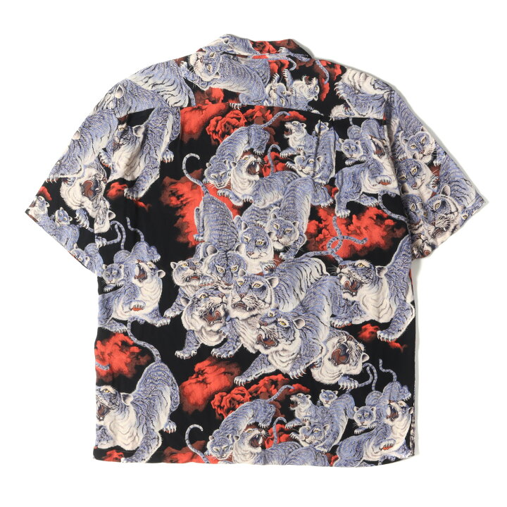 サイズL SUNSURF SPECIALEDITION 地獄の百虎 アロハ 