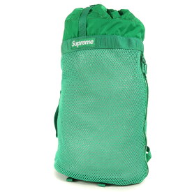 Supreme シュプリーム バック 23SS メッシュ バックパック Mesh Backpack グリーン 緑 カバン ボックスロゴ boxlogo 【メンズ】【中古】【K4051】