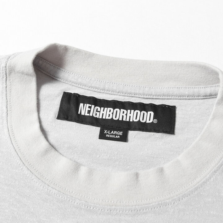 楽天市場】NEIGHBORHOOD ネイバーフッド Tシャツ サイズ:XL 23SS 【NEIGHBORHOOD】 23SS LOGO PRINT グレー sizeL