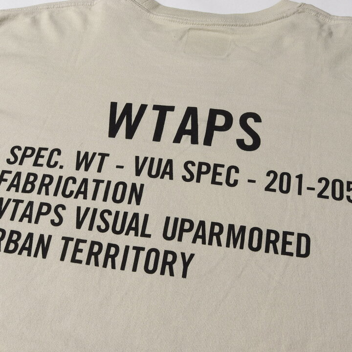 楽天市場】WTAPS ダブルタップス Tシャツ サイズ:L ミルスペックロゴ 
