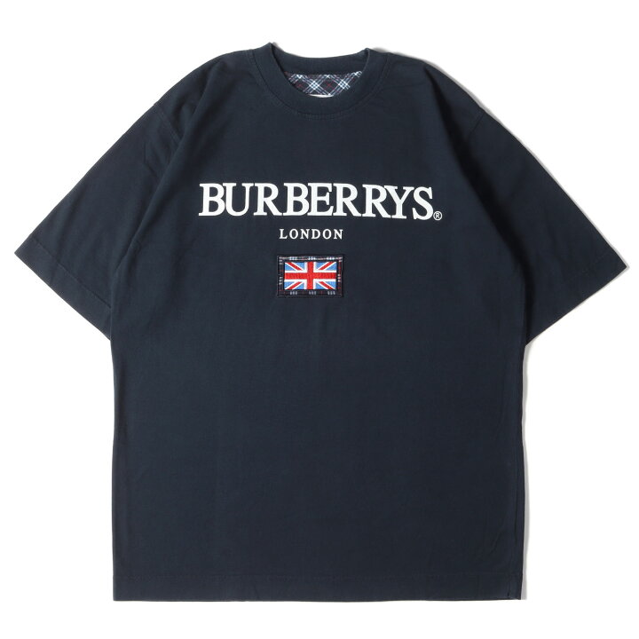 BURBERRY 半袖Tシャツ L ネイビー