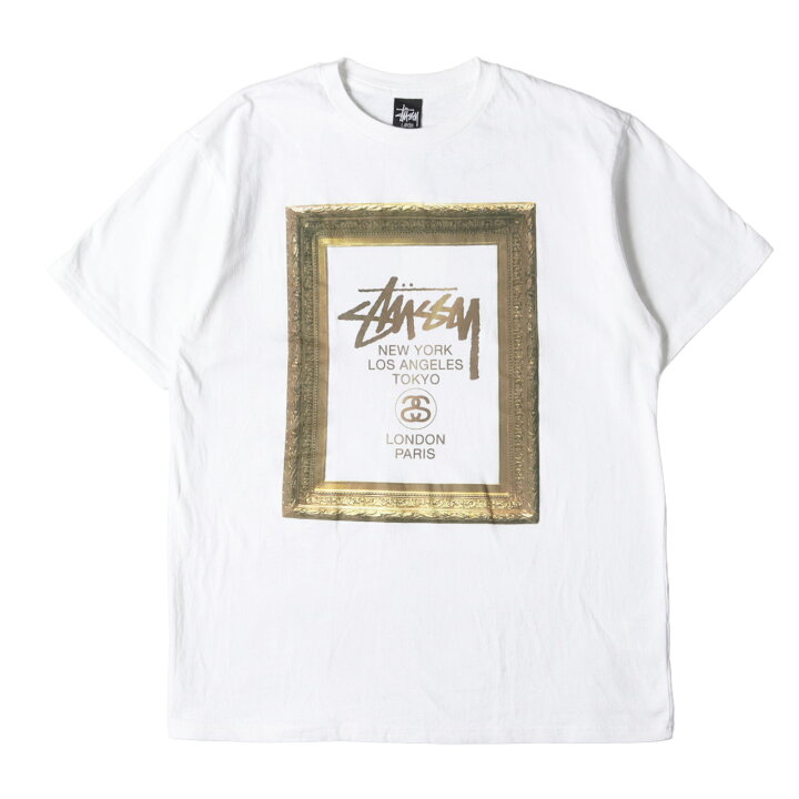 楽天市場】STUSSY ステューシー Tシャツ サイズ:L フレーム ワールド  