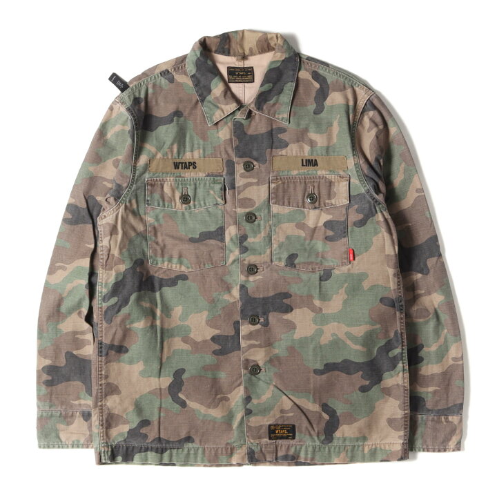 楽天市場】WTAPS ダブルタップス シャツ サイズ:L ウッドランドカモ 