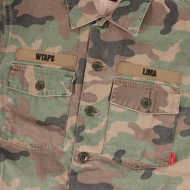楽天市場】WTAPS ダブルタップス シャツ サイズ:L ウッドランドカモ 