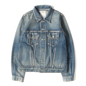 visvim ビズビム ジャケット サイズ:2 ヴィンテージ加工 3rdタイプ デニム ジャケット SS 103 JKT DAMAGED 16SS インディゴ アウター 【メンズ】【中古】【K4059】