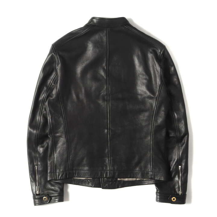 楽天市場】RUFFO ルッフォ ジャケット サイズ:46 ラムレザー シングル 
