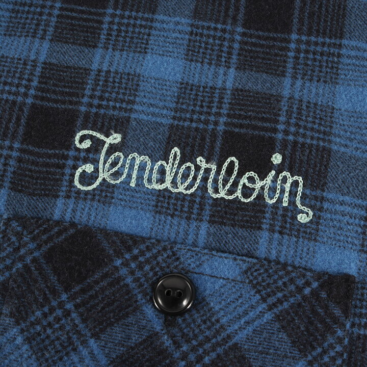 楽天市場】TENDERLOIN テンダーロイン シャツ サイズ:M チェーン刺繍 