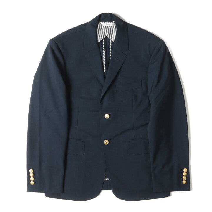 楽天市場】THOM BROWNE トムブラウン ジャケット 金ボタン 段返り 3B  