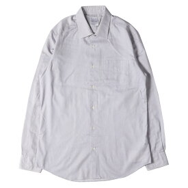 Paul Smith ポールスミス シャツ サイズ:L ドビードット フォーマル ドレス シャツ DOBBY DOT DRESS SHIRT 283214 800PA 18AW 長袖 コンバーチブルカフス グレー 日本製 トップス カジュアルシャツ 【メンズ】【中古】【美品】【K4071】