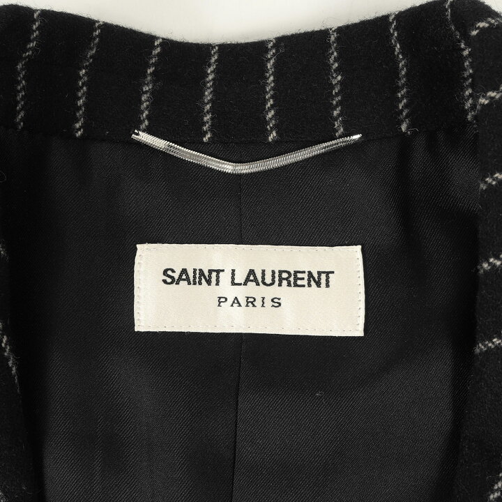 サンローランパリ 394625 Y226I ツイード2Bジャケット F38（本物  