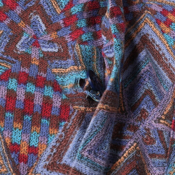 楽天市場】MISSONI ミッソーニ シャツ サイズ:50 90s 総柄 幾何学