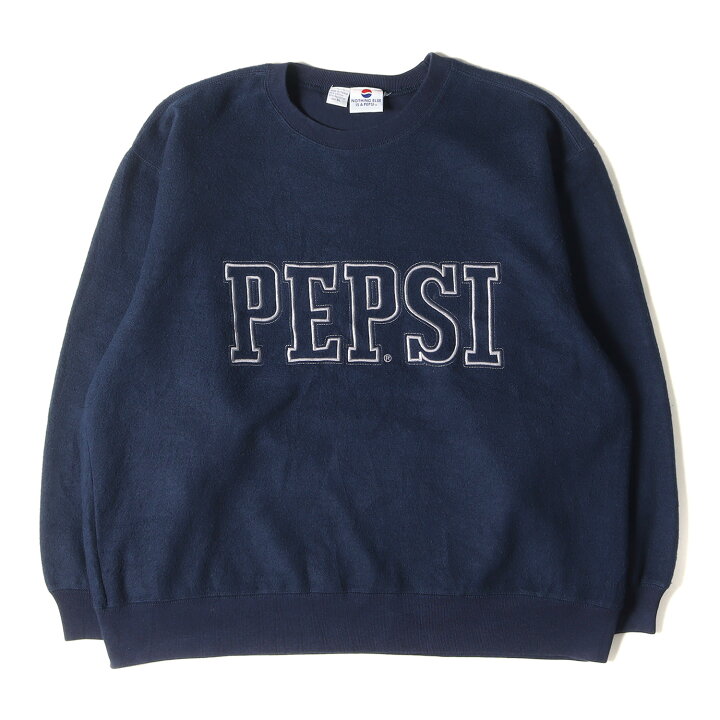 楽天市場】90s 表パイル PEPSIロゴ刺繍 スウェットシャツ 90年代  